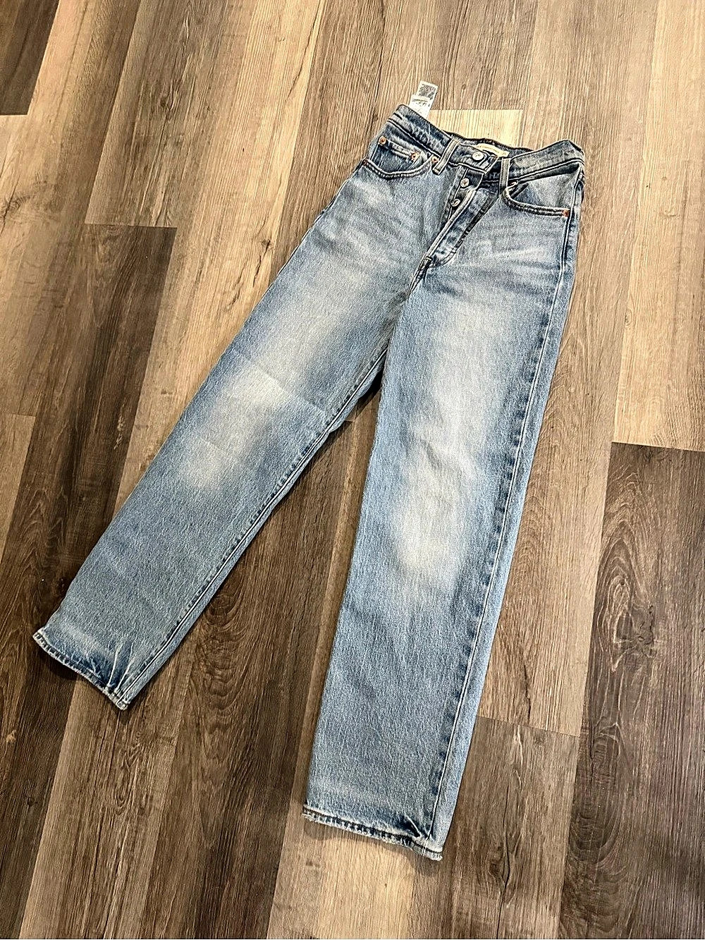 Levi's Ribcage Straight Ankle Jeans Blue
